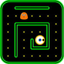 吃豆人迷宫跑酷游戏