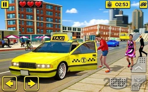 城市出租车驾驶模拟2020 城市出租车游戏模拟驾驶