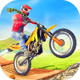 摩托车斜坡挑战赛游戏