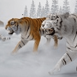 模拟剑齿虎小游戏