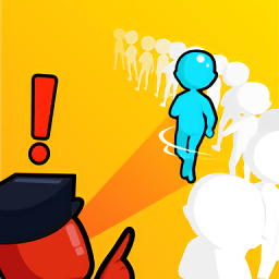 偷摸插队游戏(sneak the line)