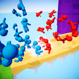 人类堆叠冲突游戏