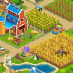 农场城市建设官方版(farm town)