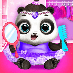 熊猫宝宝的欢乐小镇小游戏