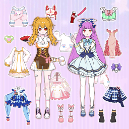 巴啦啦少女换装游戏