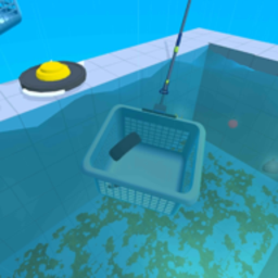 水池清洁工3d小游戏(poolcleaner3d)