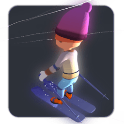 滑雪者山3d游戏(Skier hill 3d)