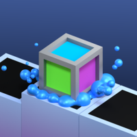 涂色小方块游戏