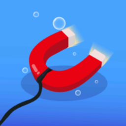 磁铁海底清理游戏(clean the ocean)