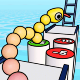 蛇梯跳跳小游戏(snaked  ladder bounce)