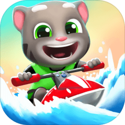 汤姆猫的摩托艇无敌版