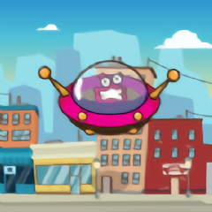 疯狂飞碟游戏(crazy ufo)