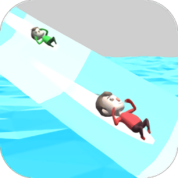 水上公园滑梯游戏