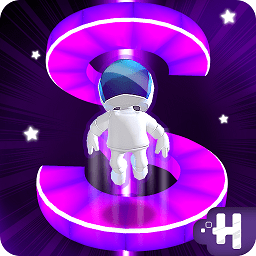 太空人螺旋塔游戏